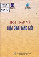 Hỏi - đáp về Luật bình đẳng giới 